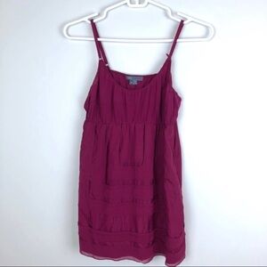 Vince Silk Camisole Tank Top with Pockets Small S